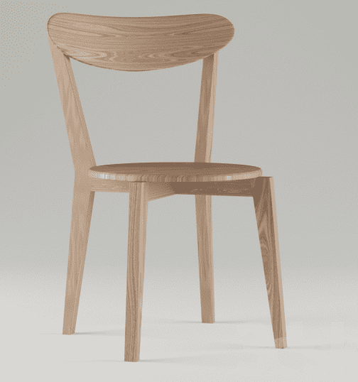 3D Render of a Chair